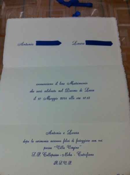 Partecipazioni! Che ne pensate? - 1