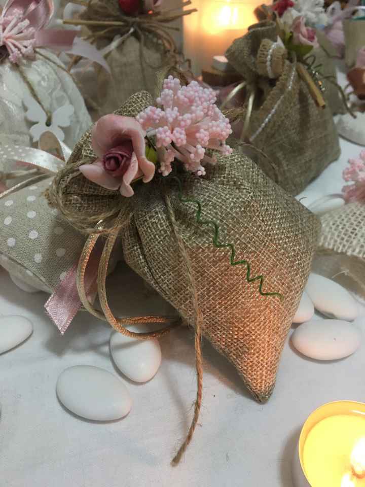 Sacchetti porta confetti fai da te - 1