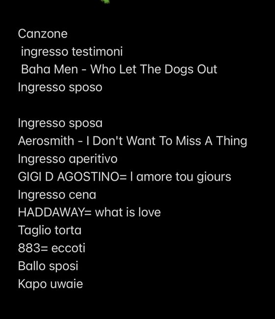 Musica Ricevimento 🎶 1