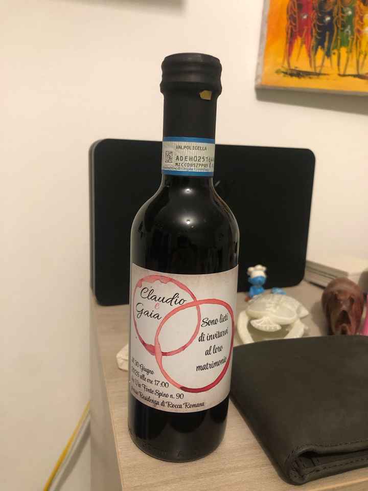 Partecipazioni tema vino e vendemmia - 1