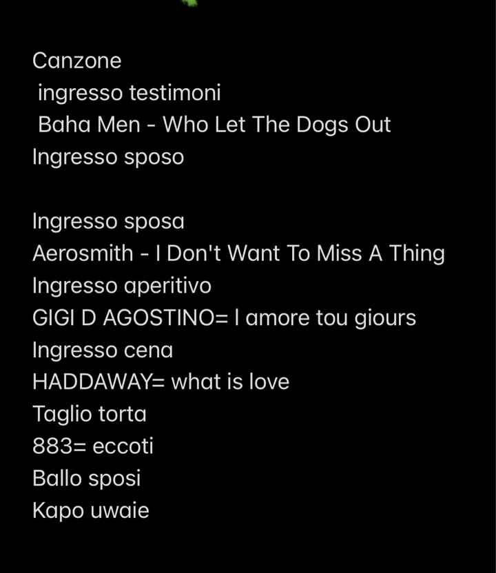 Musica Ricevimento 🎶 - 1