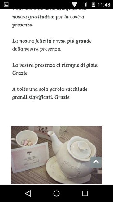 Frasi di ringraziamento - 3