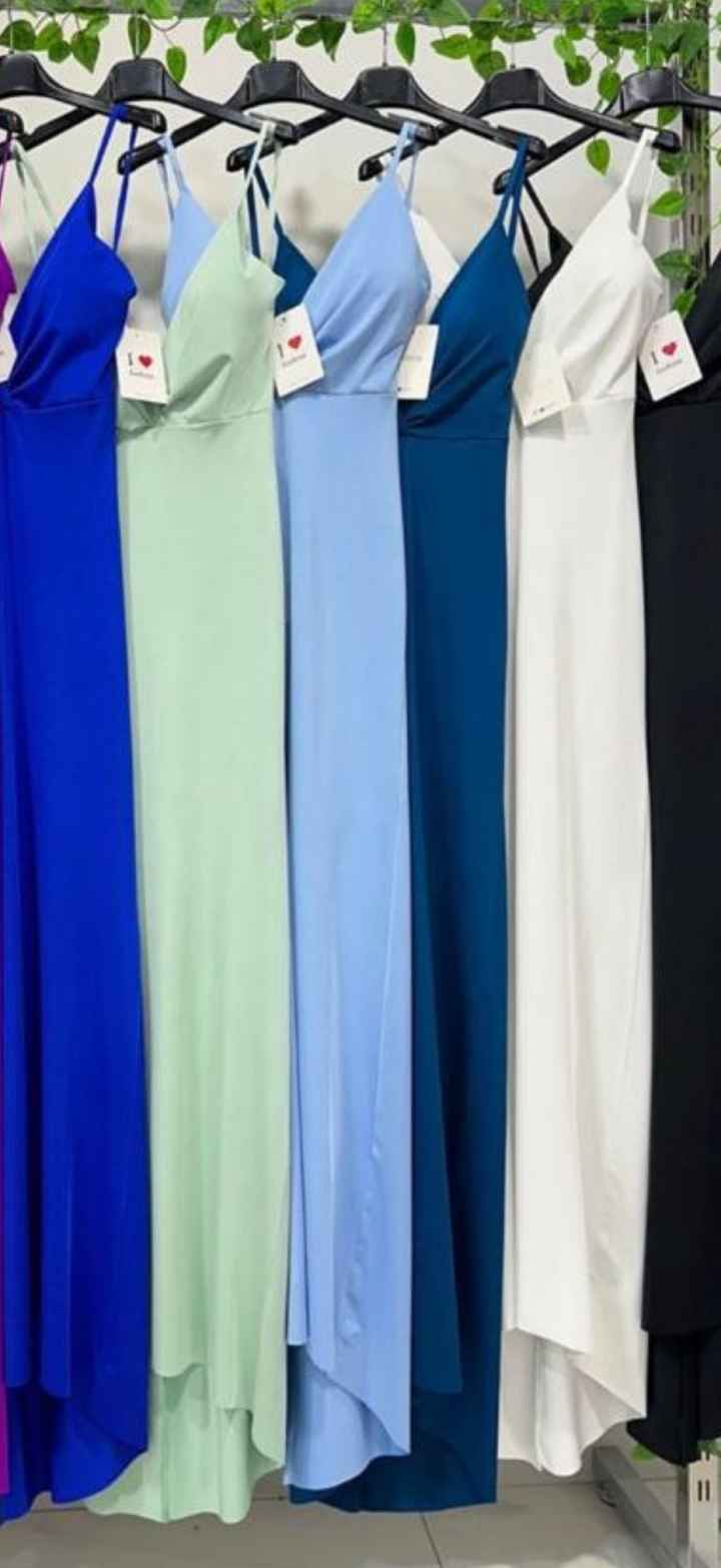 Cercasi abito damigelle azzurro/azzurro polvere - 3