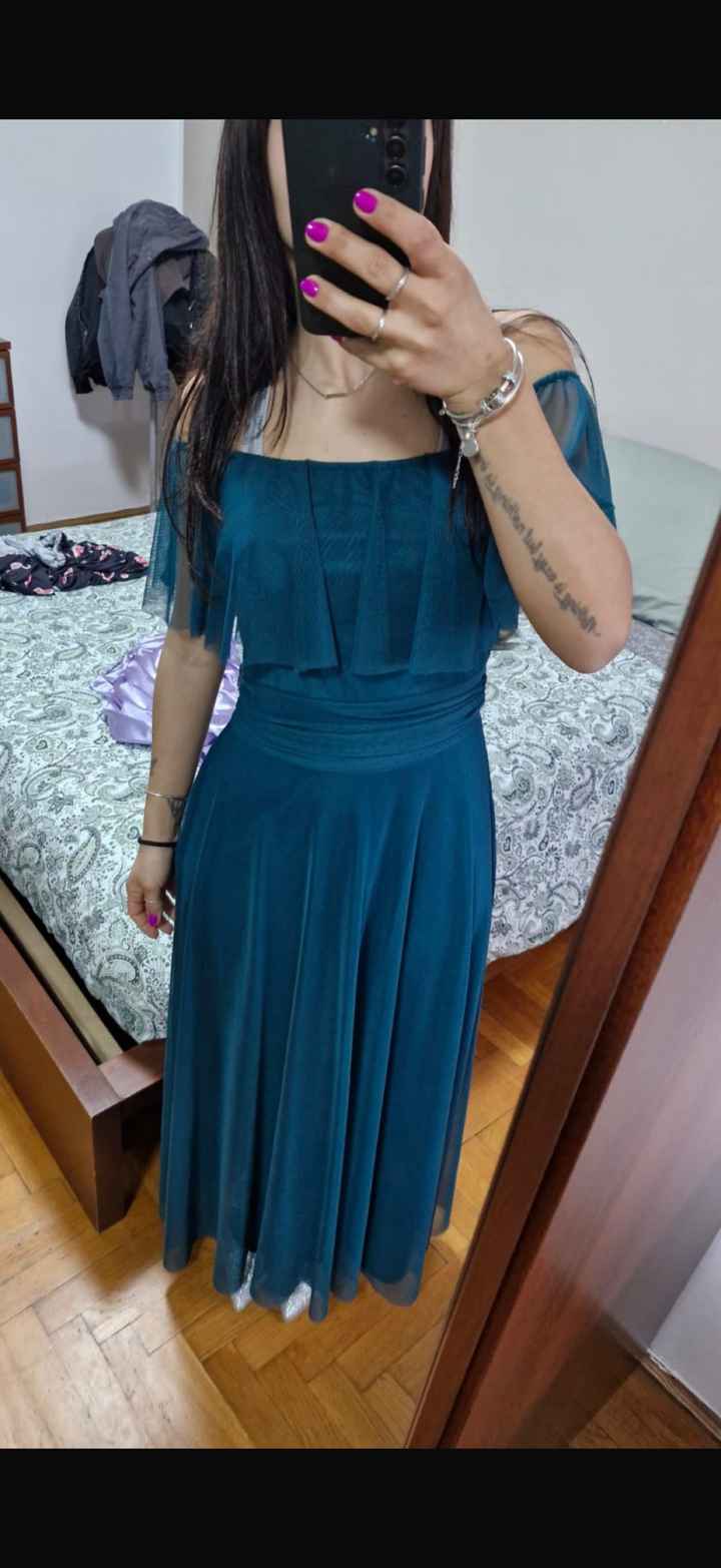 Cercasi abito damigelle azzurro/azzurro polvere - 4