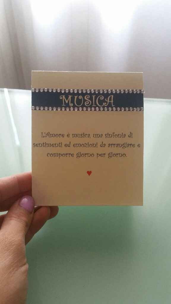 Cartelli tableau e tavoli - 2