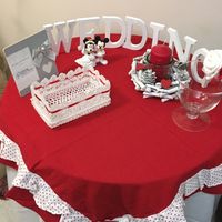 Tavolo sposa regali rosso o no? - 2