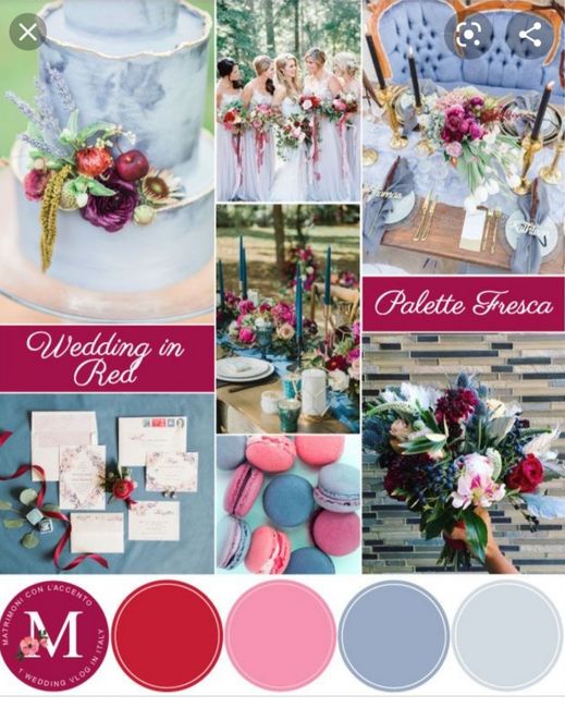 Tema/colore matrimonio 1