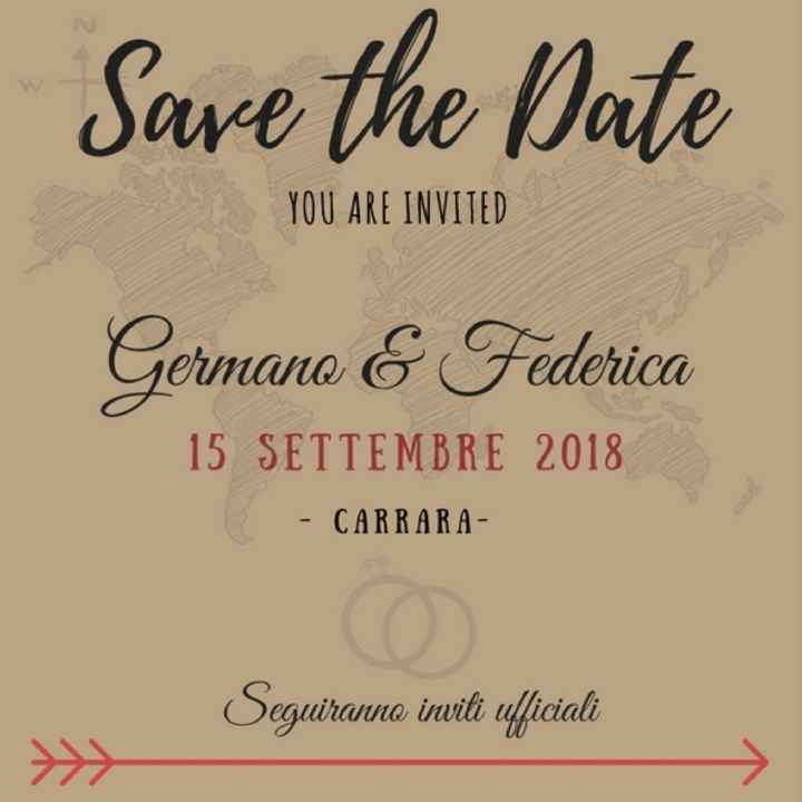 Mostrate i Save the date!! 😃😍 - 1