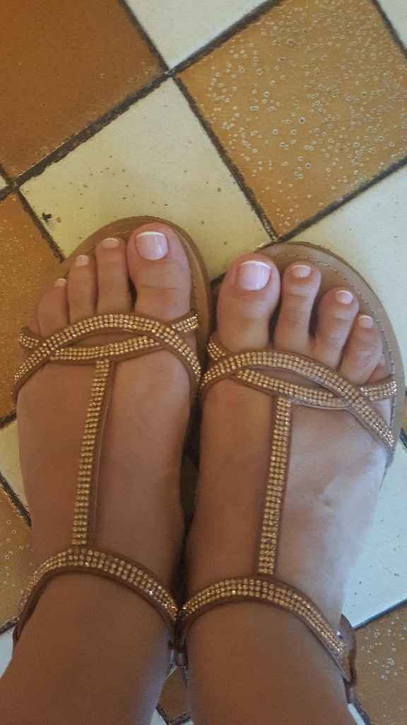 a -7 la mia pedicure e il ritiro dell'abito! - 1