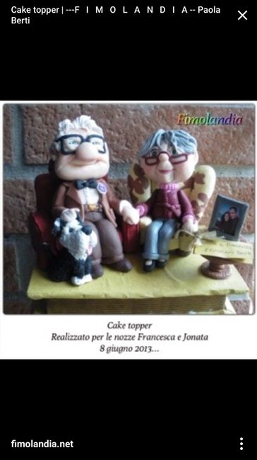 Cake topper amore a prima vista: ma dove lo trovo?? - 2