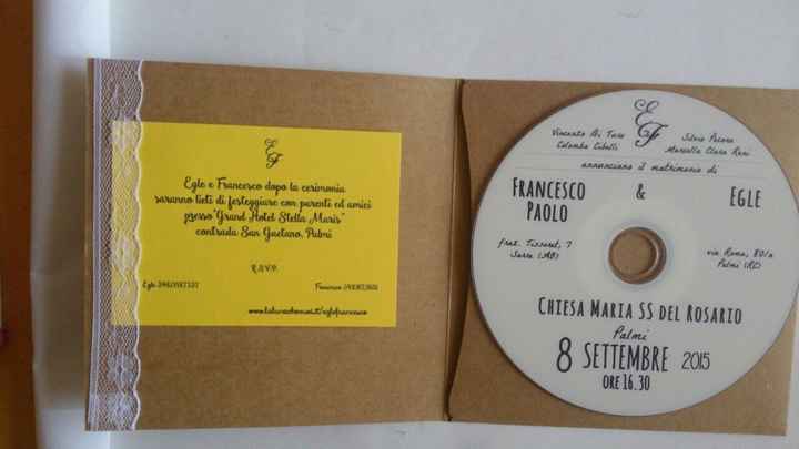Partecipazioni fatte da voi...postate le foto?? - 1