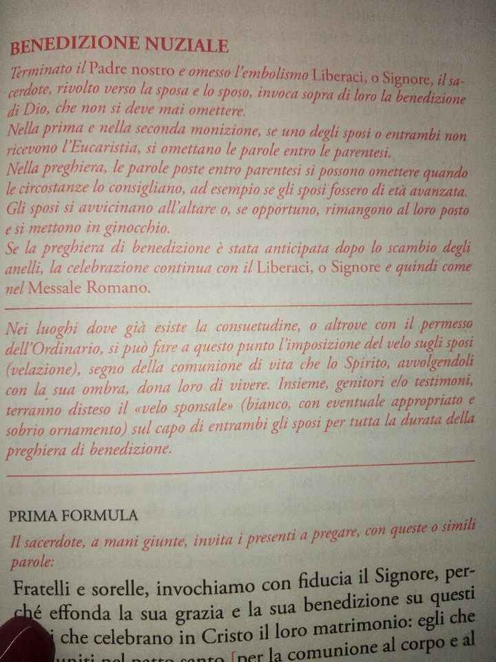 Rito della velazione - 1