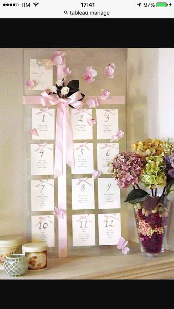 Tableau de mariage con cornice - 2