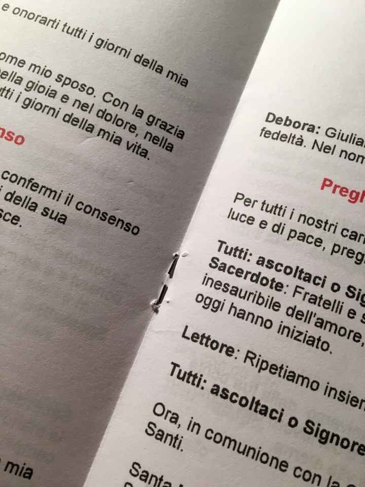 Libretto terminato - 1