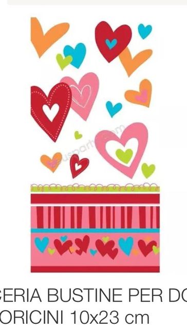 Sacchettini porta confetti ricevimento - 1