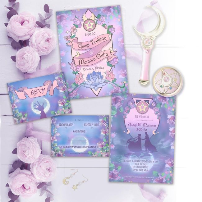 Matrimonio a tema Manga 3