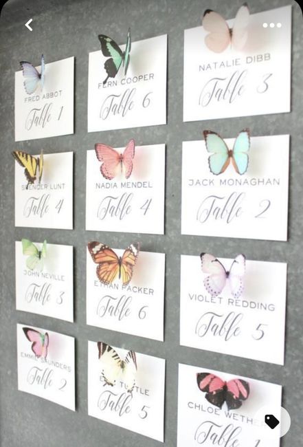 Tableau de mariage 1