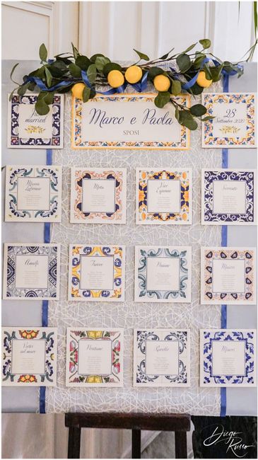 Tema tableau de mariage! 1