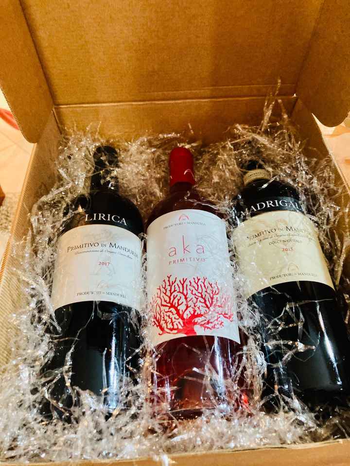 Bomboniere bottiglie di vino - 1