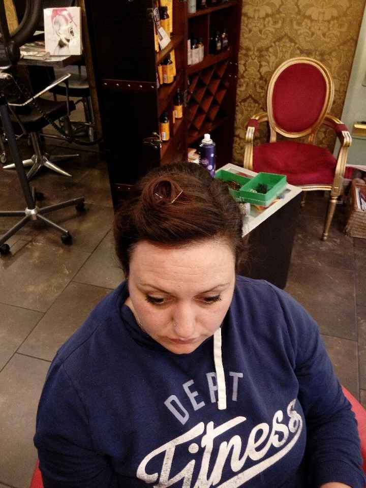 Prima prova capelli...grazie sister!!!! - 3