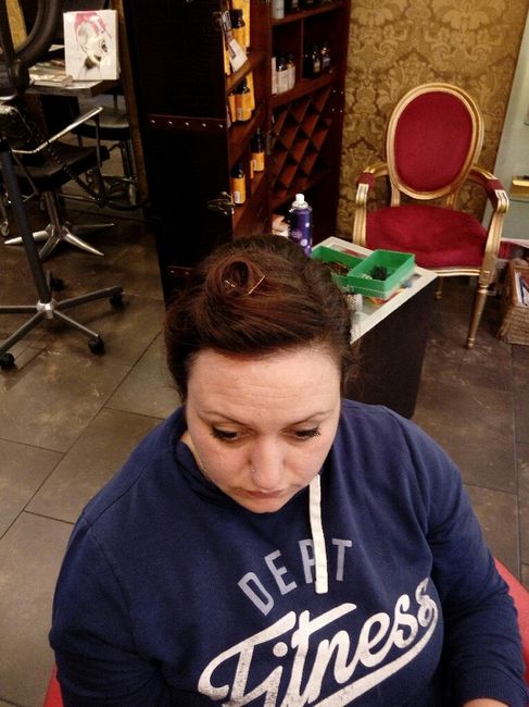 Prima prova capelli...grazie sister!!!! - 3