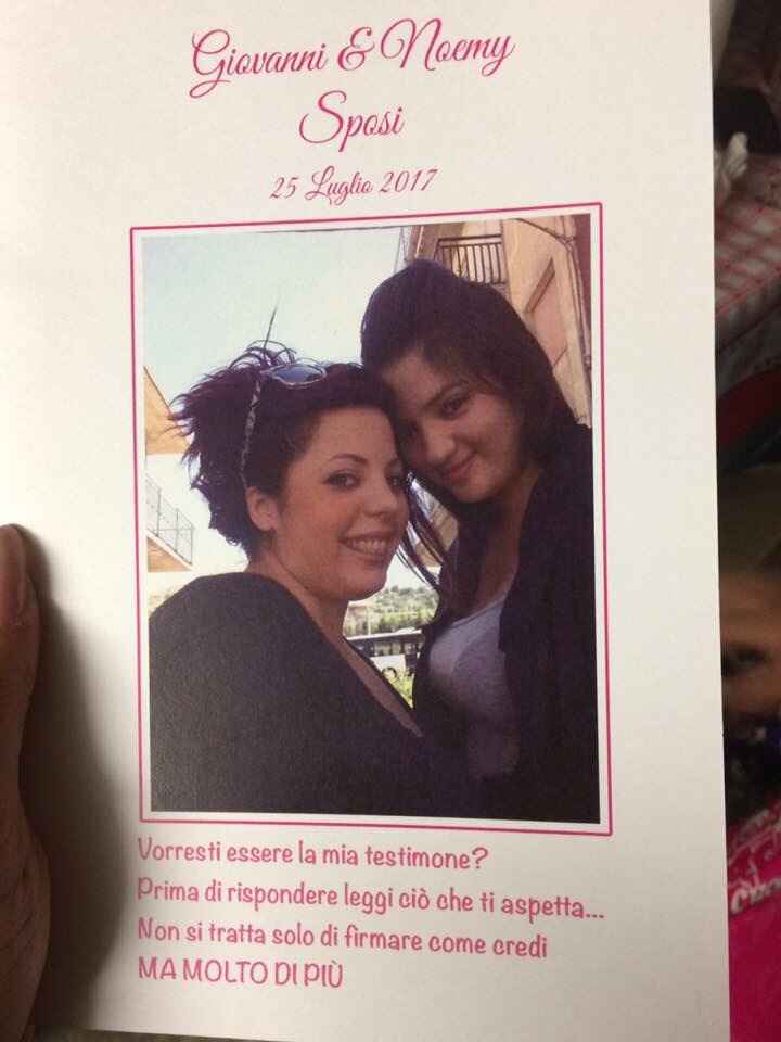 Ho annunciato a mia cugina che sarà la testimone - 1