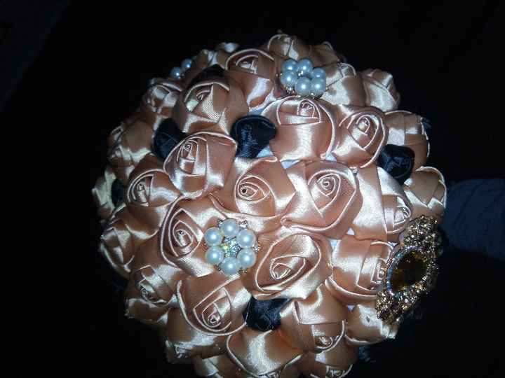 Bouquet di rose di raso