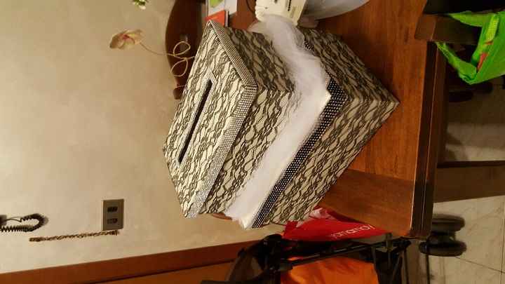 Scatola porta buste - 1