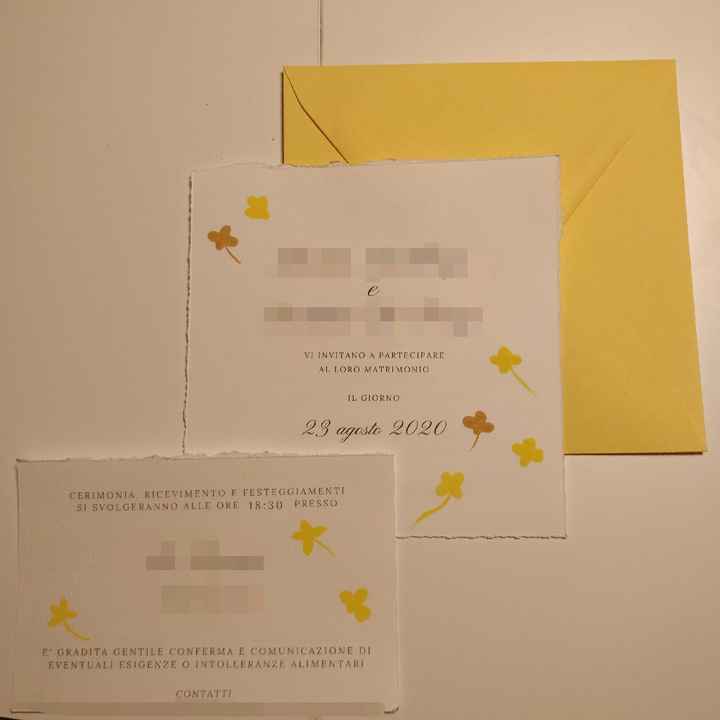 Partecipazioni rito simbolico, cosa scrivere? - 1