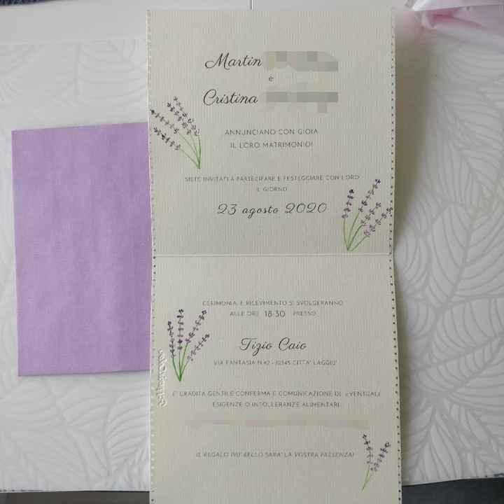 Partecipazioni fai da me prova 3! - 3