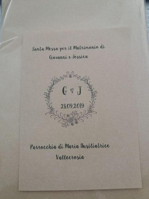 Copertina Libretto Messa - 1