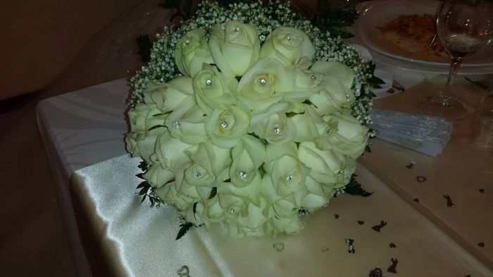 Bouquet rose bianche