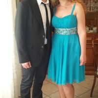 Abito azzurro/turchese 2