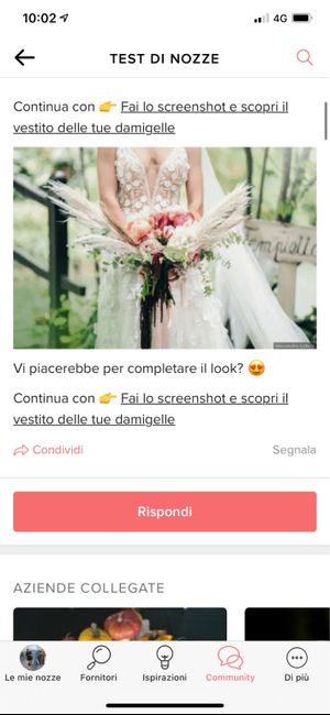 Fai lo screenshot e scopri il tuo bouquet - 1