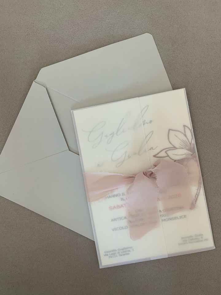 Partecipazioni fai da te 💌 - 1