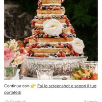 Fai lo screenshot e scopri la tua torta nuziale - 1