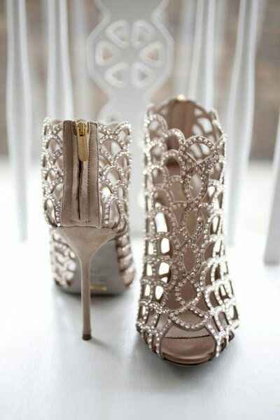 Champagne heels