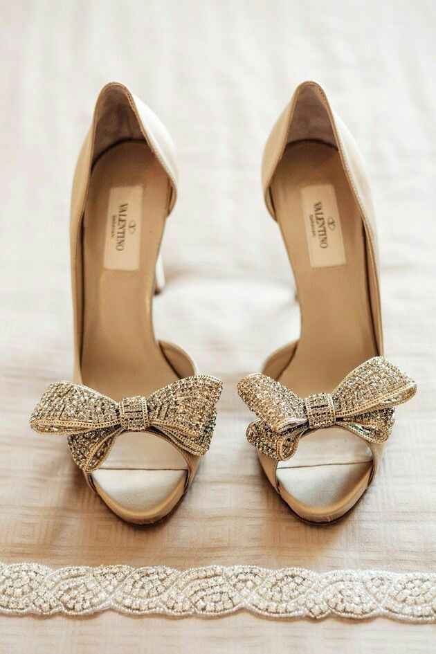 Champagne heels