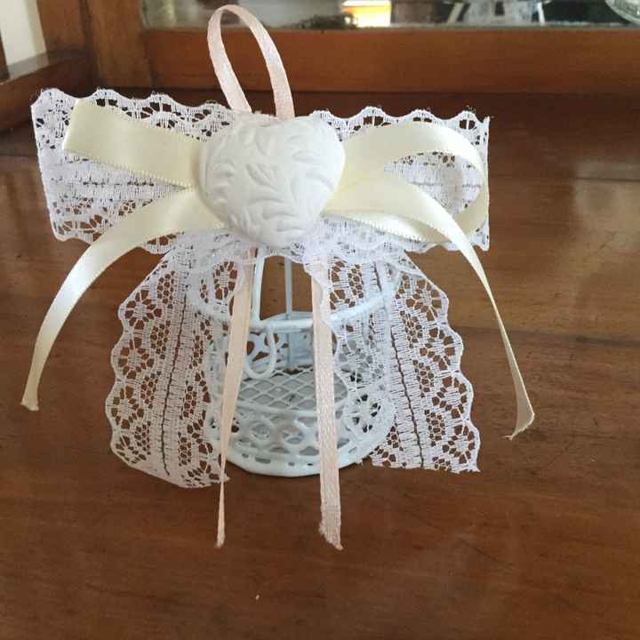 Vi piacciono queste bomboniere/portaconfetti?