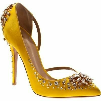 Yellow heels