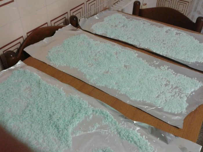 Riso colorato fai da te - 2