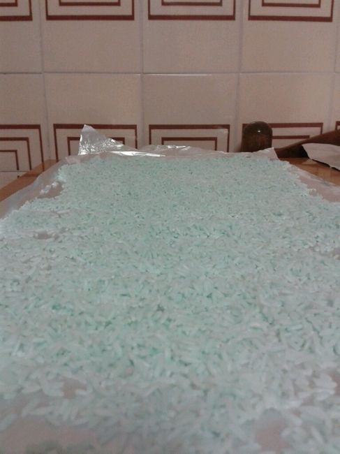 Riso colorato fai da te - 3