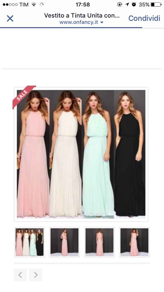 Vestito damigelle - 1