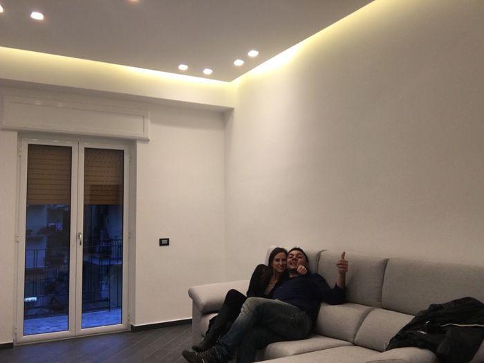 Controsoffitto con fascio di luce.... - 1