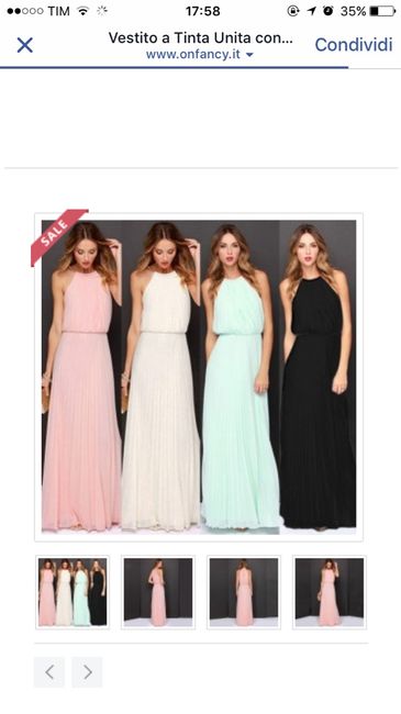 Vestito damigelle - 1