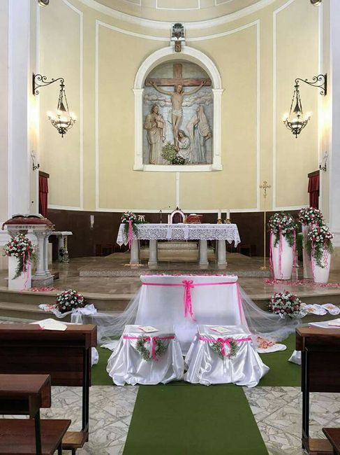 Decorazioni chiesa e casa nel giorno del mio si ❤ - 5