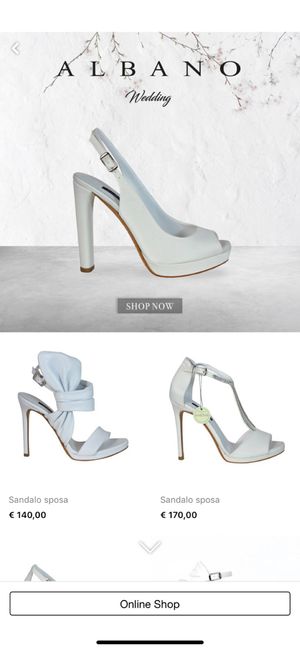 Quanto vi sono costate le scarpe da sposa? - 1