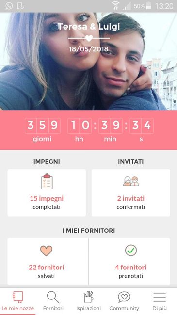 Condividete la data delle vostre nozze - 1