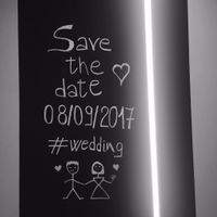 Save the date home made