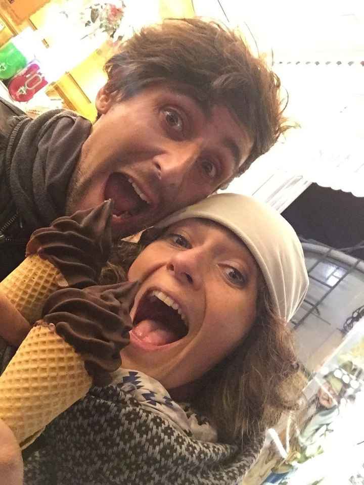 Eccoci qui, Alberto ed io ad una fiera!!!! 